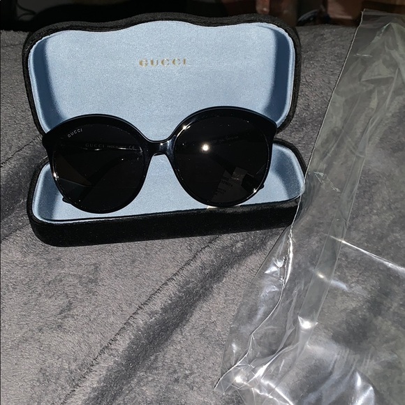 Gucci 59mm round sunglasses - Picture 3 of 7
